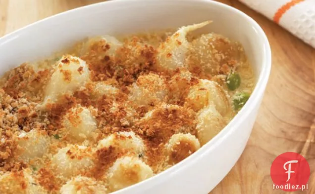 Creamed Edamame and Pearl Onions
