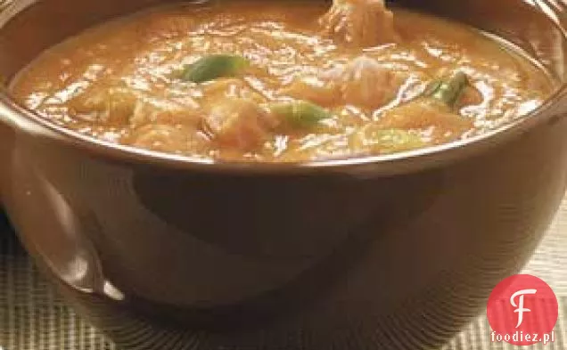 Kremowa zupa dyniowa w curry