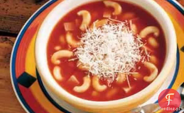Włoska zupa makaronowa