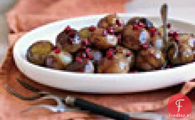 Cebula balsamiczna duszona z granatem