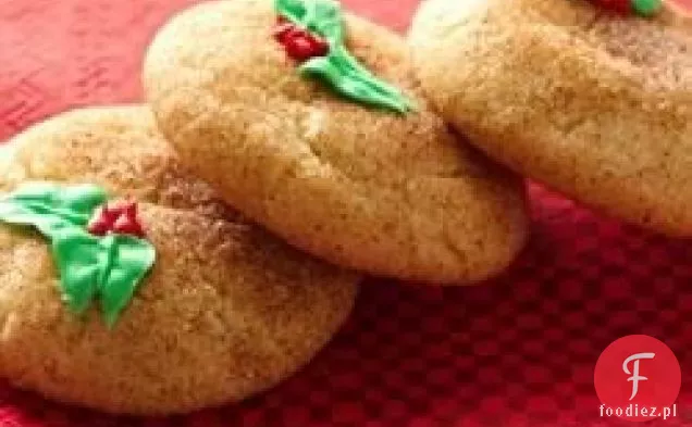 Świąteczne Snickerdoodles (mieszanka ciasteczek)