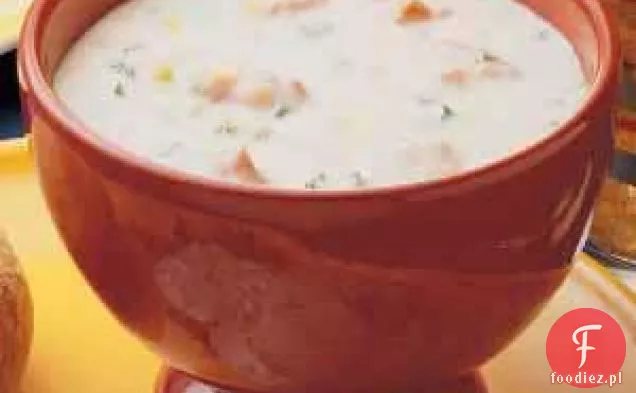 Zupa z łososia ze spiżarni