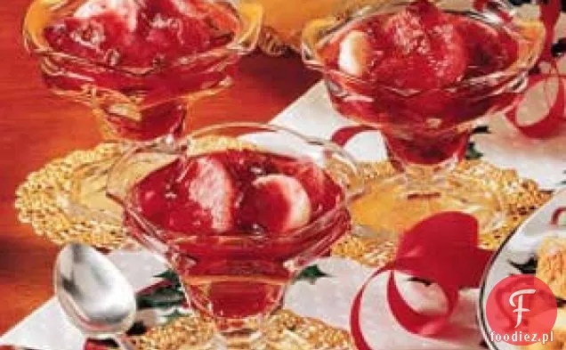 Zimowa miska na owoce