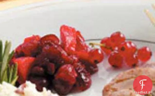 Pomarańczowy Chutney Żurawinowy