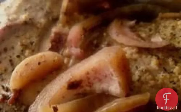 Zdrowsza niesamowita polędwica wieprzowa w powolnej kuchence