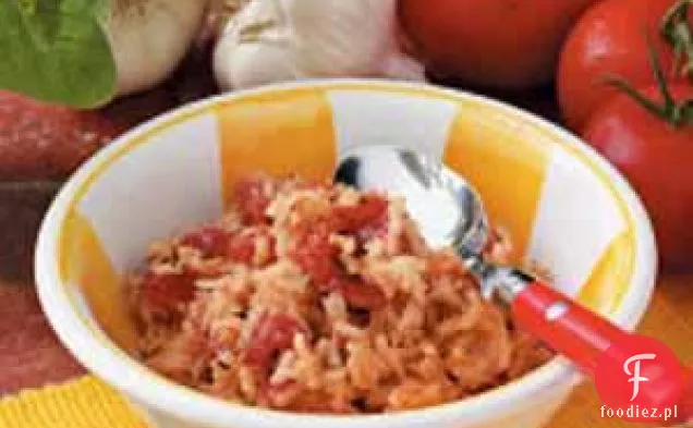 Wegetariański ryż hiszpański