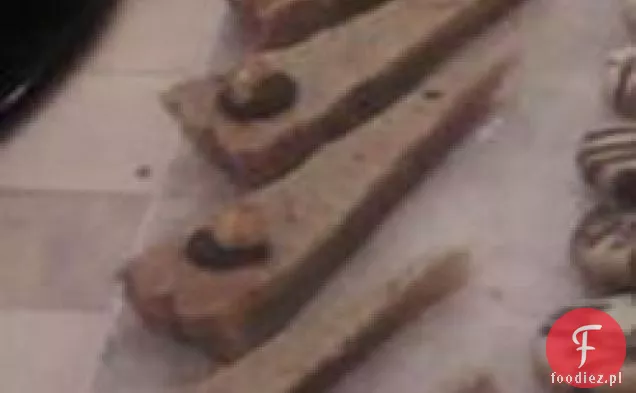 Włoskie ciasteczka czekoladowo-orzechowe