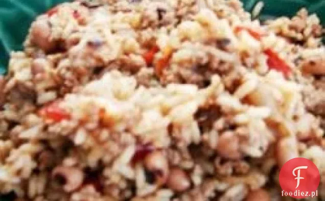 Kreolski groszek czarnooki i ryż
