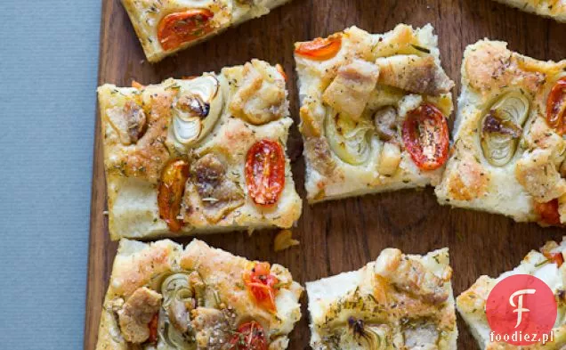Wieprzowina Brzuch & Cippollini Cebula Focaccia Przepis
