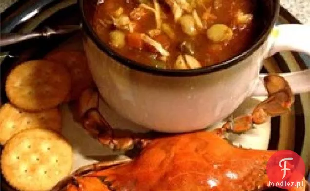 Zupa krabowa z Maryland dla tradycyjnych kubków smakowych