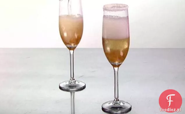 Koktajl szampański imbirowy