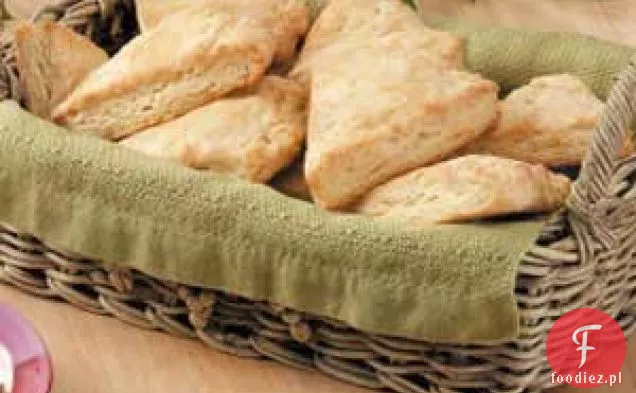 Pomarańczowe Imbirowe Scones