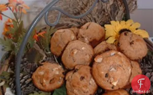 Pełnoziarniste muffiny jabłkowe