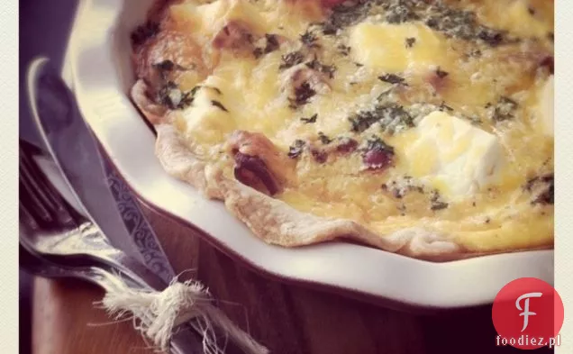 Serek Śmietankowy, Karmelizowana Cebula I Bekon Quiche