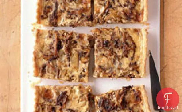 Karmelizowana Cebula I Gorgonzola Quiche