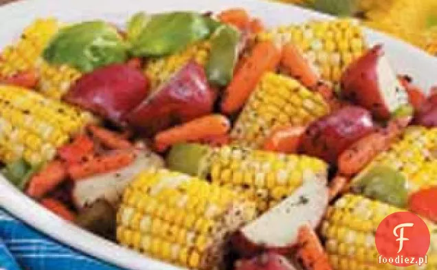 Warzywa Grillowane Cebulowo-Bazyliowe