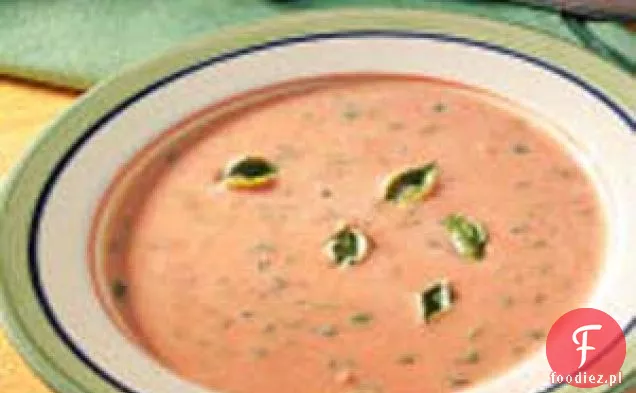 Kremowa zupa pomidorowo-bazyliowa