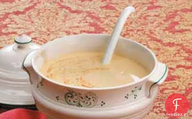 Serowa zupa kalafiorowa