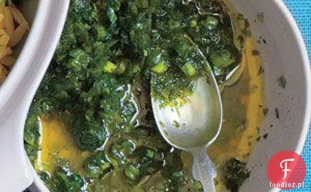 Przepis Na Miętę I Scallion Relish