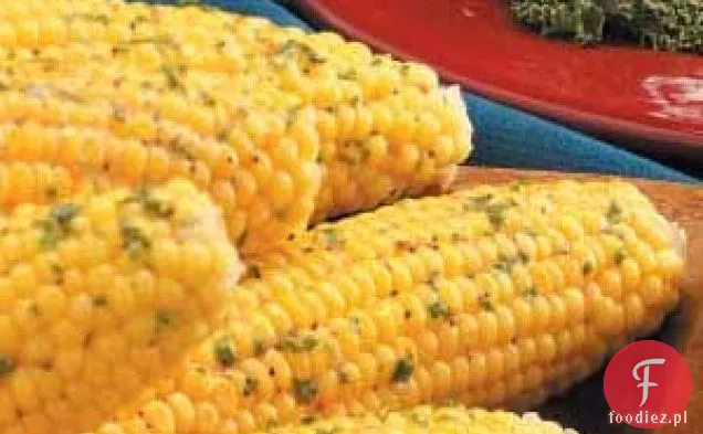 Ziołowa kukurydza w kolbie