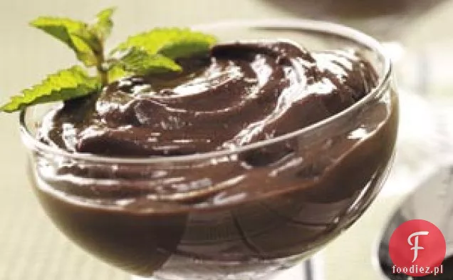 Pudding czekoladowo-miętowy