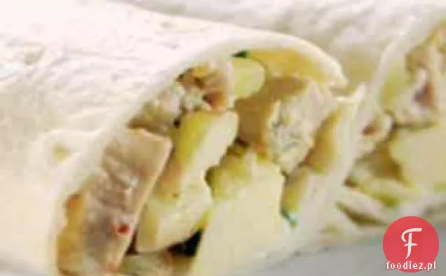 Online Runda 2 - grillowane zawijasy z kurczakiem i jabłkiem