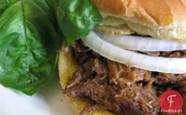 Kanapki z gorącą wołowiną PDQ