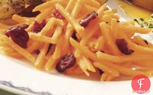 Imbirowa sałatka żurawinowo-marchewkowa