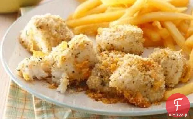 Nuggetsy rybne smażone w piekarniku