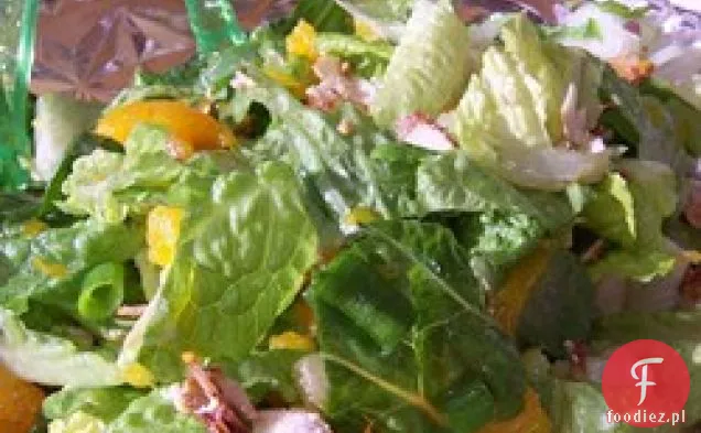 Sałatka Mandarynkowo-Migdałowa