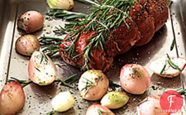 Polędwica wołowa z szalotką i glazurą z czerwonego wina