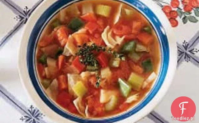 zupa z ogrodowych warzyw