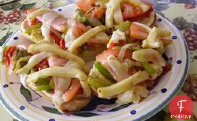 Pieczone Kanapki Z Warzywami
