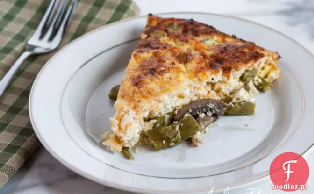 Quiche Szparagowe Z Pieczarkami I Szalotką