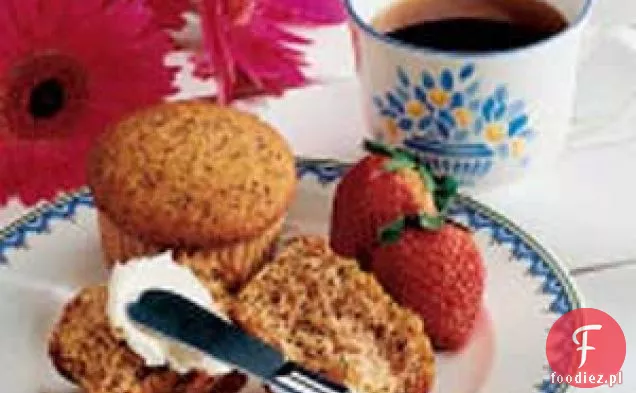 Brzoskwiniowe muffinki z makiem