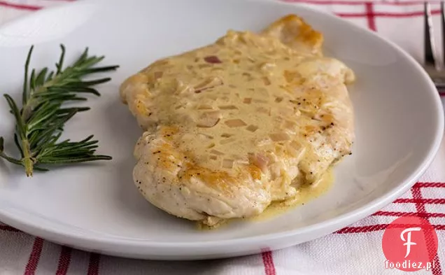 Kurczak W Kremowym Sosie Dijon