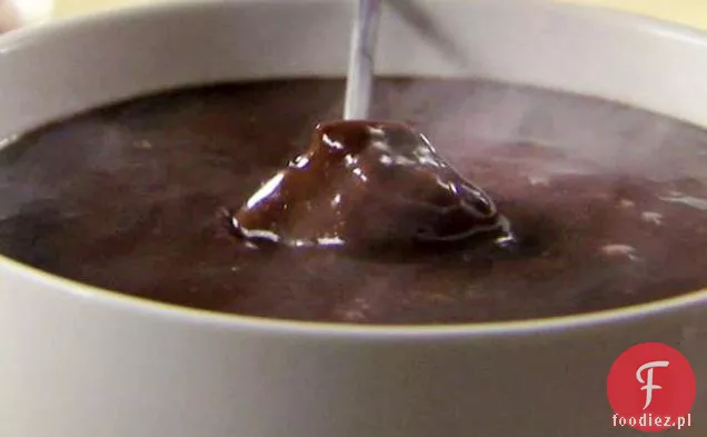 Pikantne czekoladowe fondue
