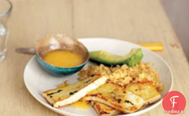 Szalotka-marynowane Tofu z sosem Miso