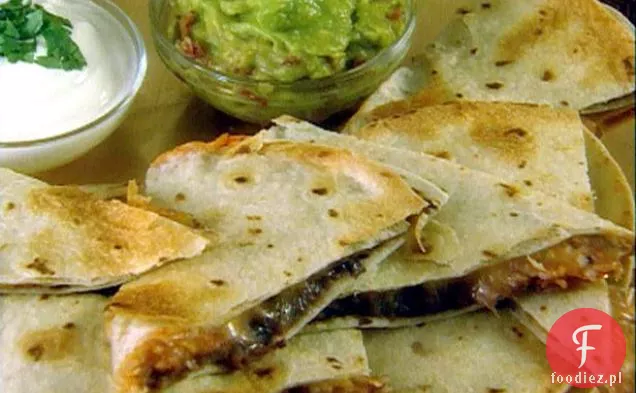 Quesadilla z Czarnej Fasoli