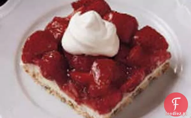 Deser ze świeżych truskawek