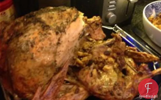 Indyk pieczony z rozmarynem