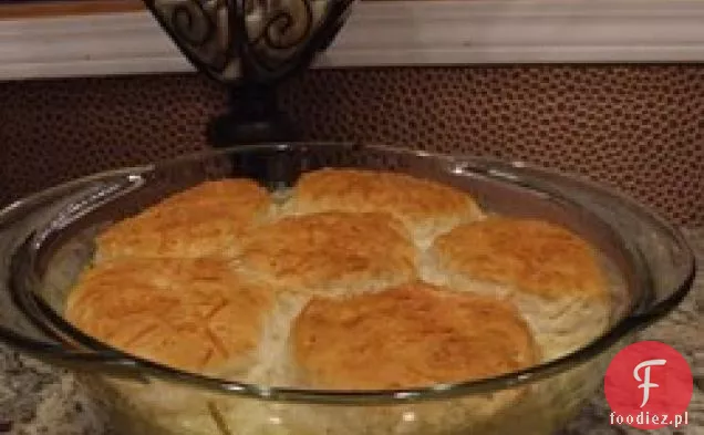 Kremowa zapiekanka z kurczaka w koperku