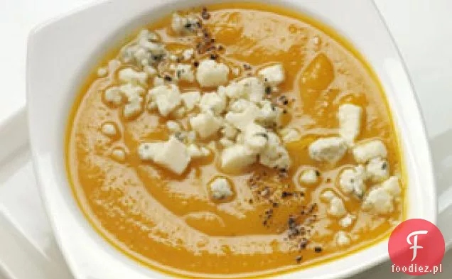 Zupa Piżmowa Z Pieczonym Czosnkiem