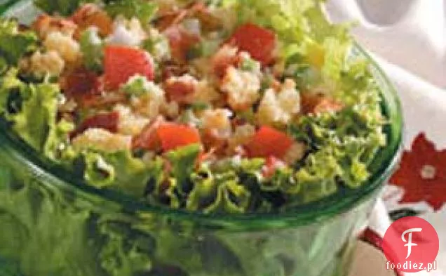 Sałatka z Chleba Kukurydzianego dla Dwojga