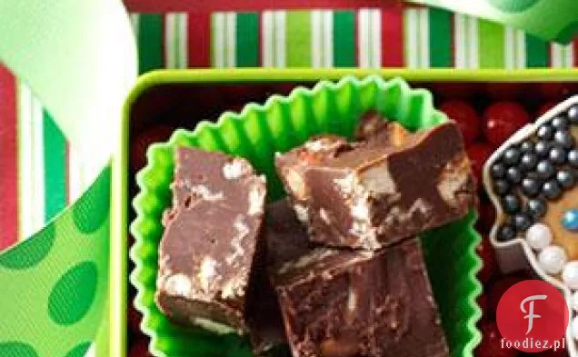 Łatwy świąteczny fudge