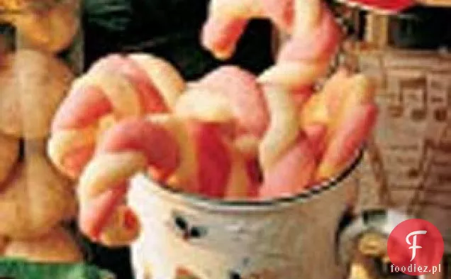 Ciasteczka maślane z laską cukrową
