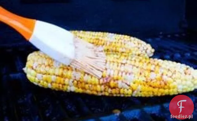 Grillowana kolba kukurydzy z chili i limonką