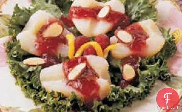 Sałatka z żurawiną i gruszką