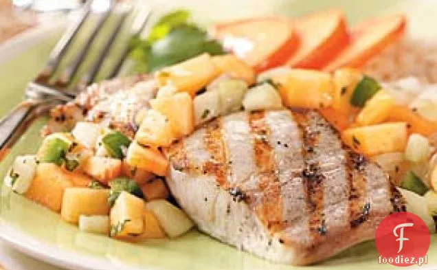 Mahi Mahi z salsą nektarynkową