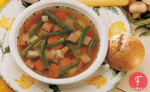 Zupa z zielonej fasoli